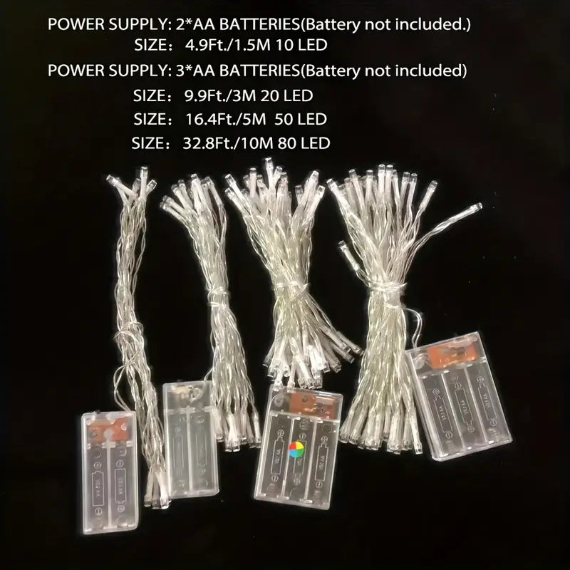 1PC LED Fairy Light Garland - Illuminate Your Celebrations with Enchanting Radiance