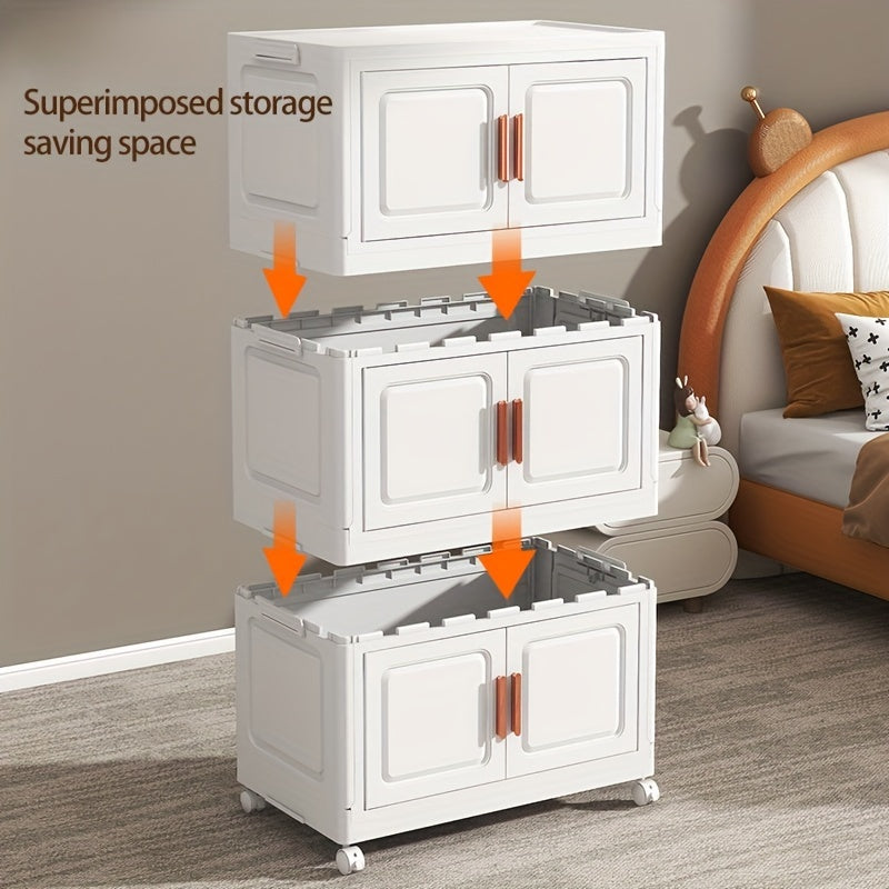 Transparent Storage Cabinet Magnetic Doors