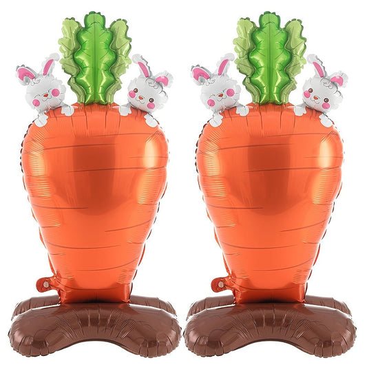 Standing Carrot Balloon Easter Decor