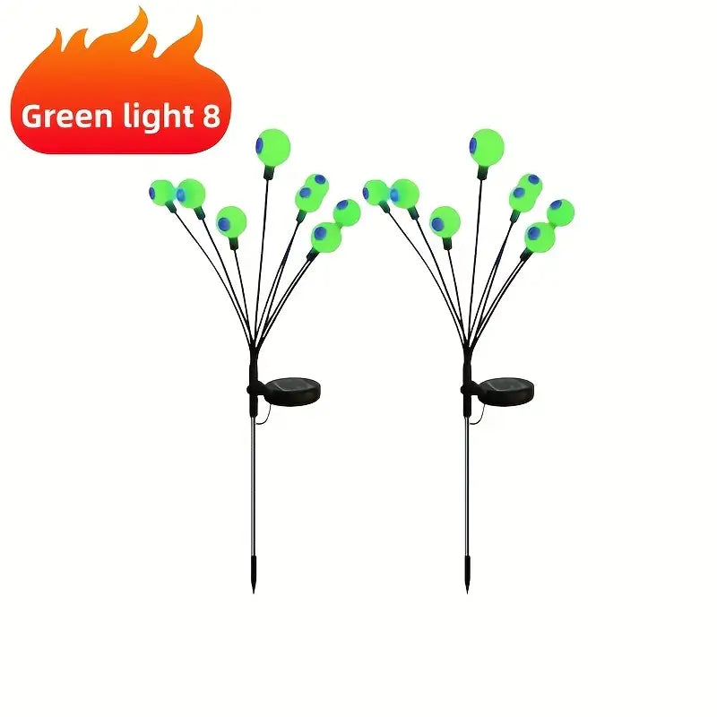 Spooky Solar Gaze: Haunting Halloween Eyeball Stake Lights