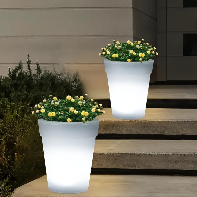 Outdoor Solar LED Garden Pot Light