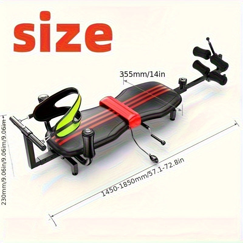 Fitness Stretcher Adjustable Waist Foot Pad Machine