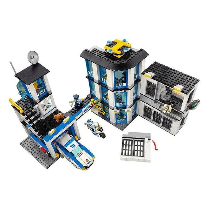 Police Station Building Blocks Toy Set (936pcs)