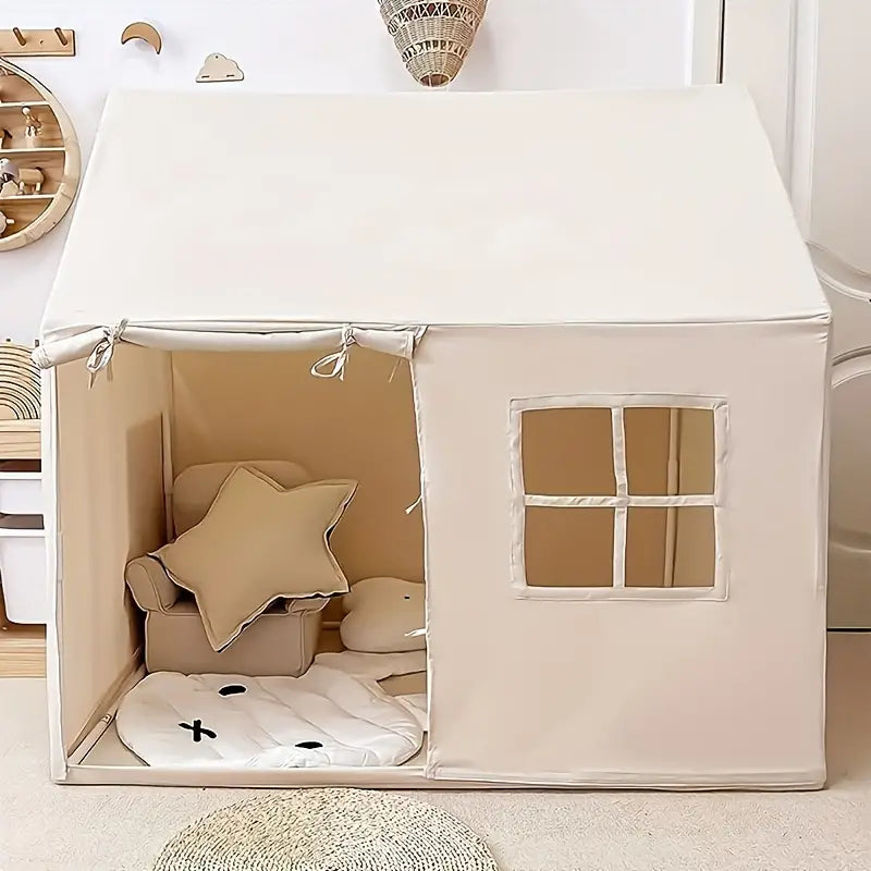 Little Dove Toys Starlight Play Tent with Mat - Large Indoor and Outdoor Playhouse for Kids