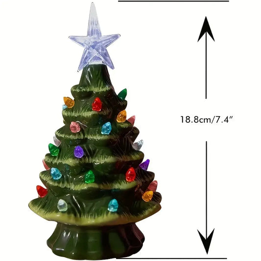 Radiant Glows: Ceramic Christmas Tree Magic