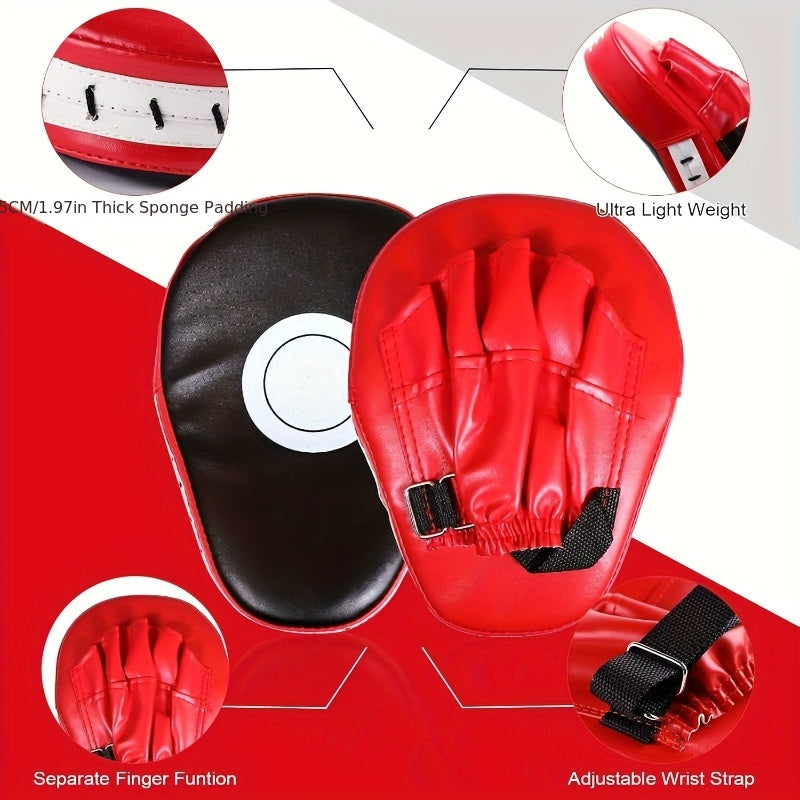Curved Boxing Pads Set for Martial Arts (4PCS)
