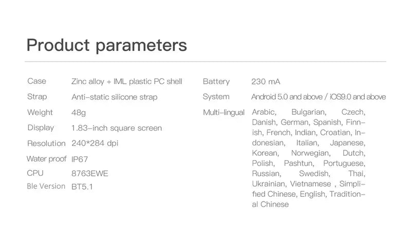 TouchCall Pro: Full Touch Screen Bluetooth Smart Watch