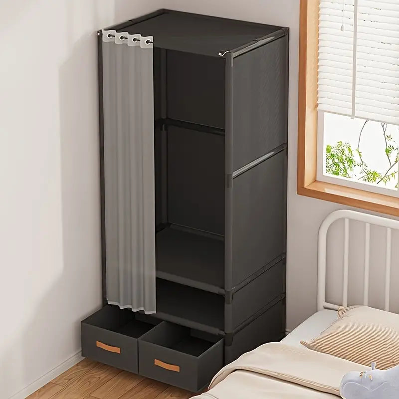 Foldable Drawers and Wardrobe Storage Cabinet - 2 Drawers