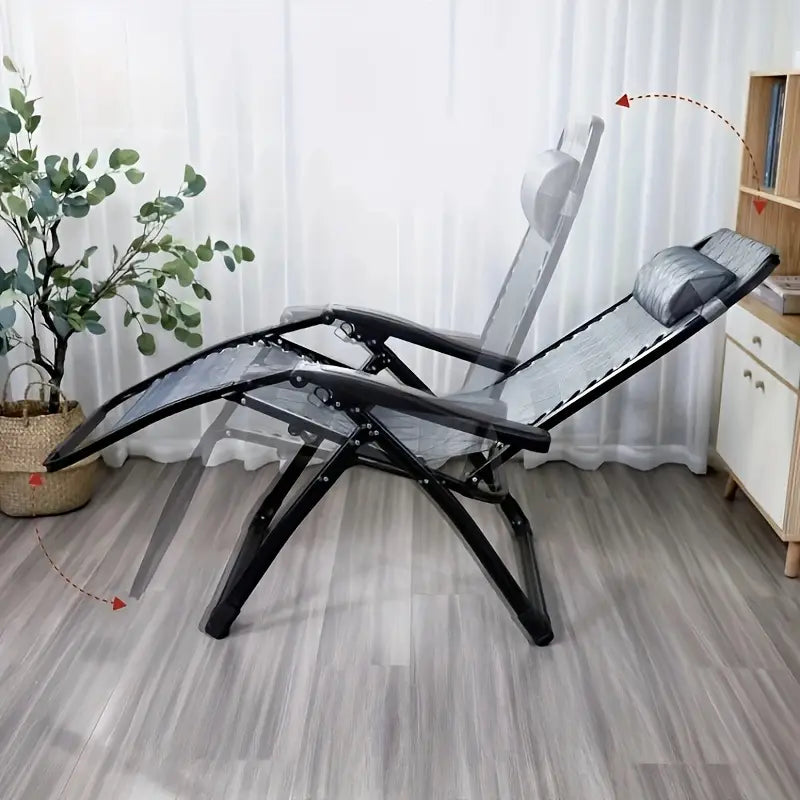 Foldable Lounge Chair for Adults - Camping Essential