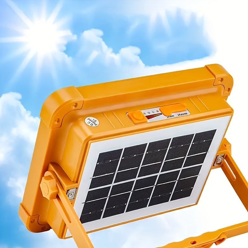LED Solar Handheld Lamp for Outdoor Lighting