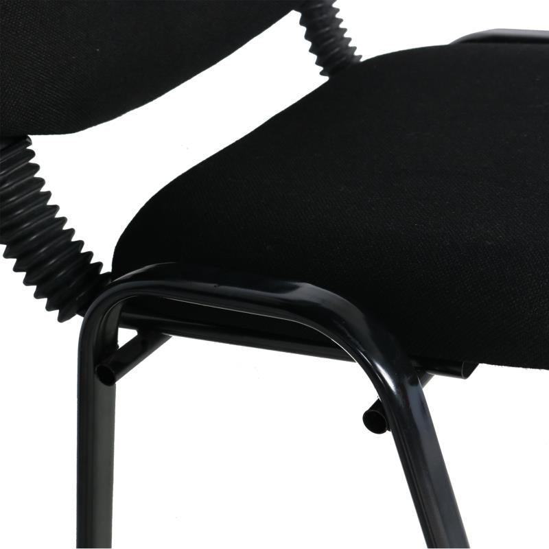 Black NNE Stacking Chairs(Set of 7) Linkabe - NNE Furniture