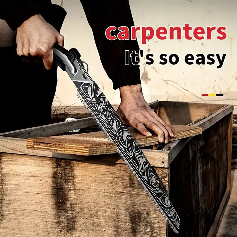 Waist Saw - Small Hand-held Woodworking Tool with Bevel Capability