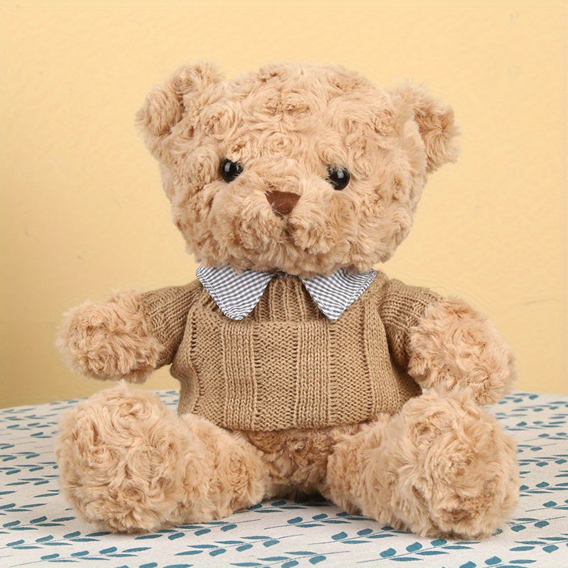 Teddy Bear Plush Doll with Birthday Hat