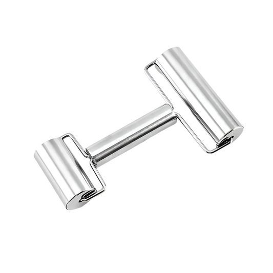 Stainless Steel Dual-Ended Rolling Pin for Baking