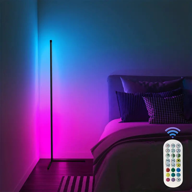 RGB Remote Control Wall Corner Ambient Light - 1.5m Height