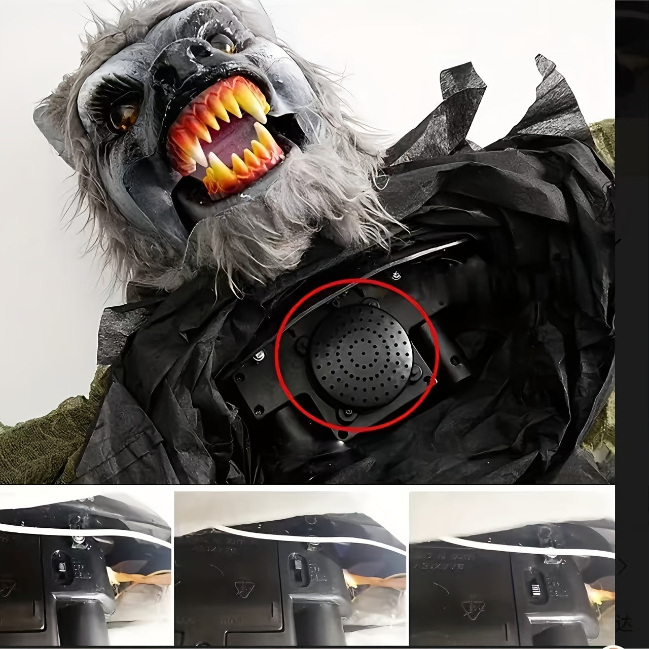 Halloween Wolfsbane Pendant Decoration