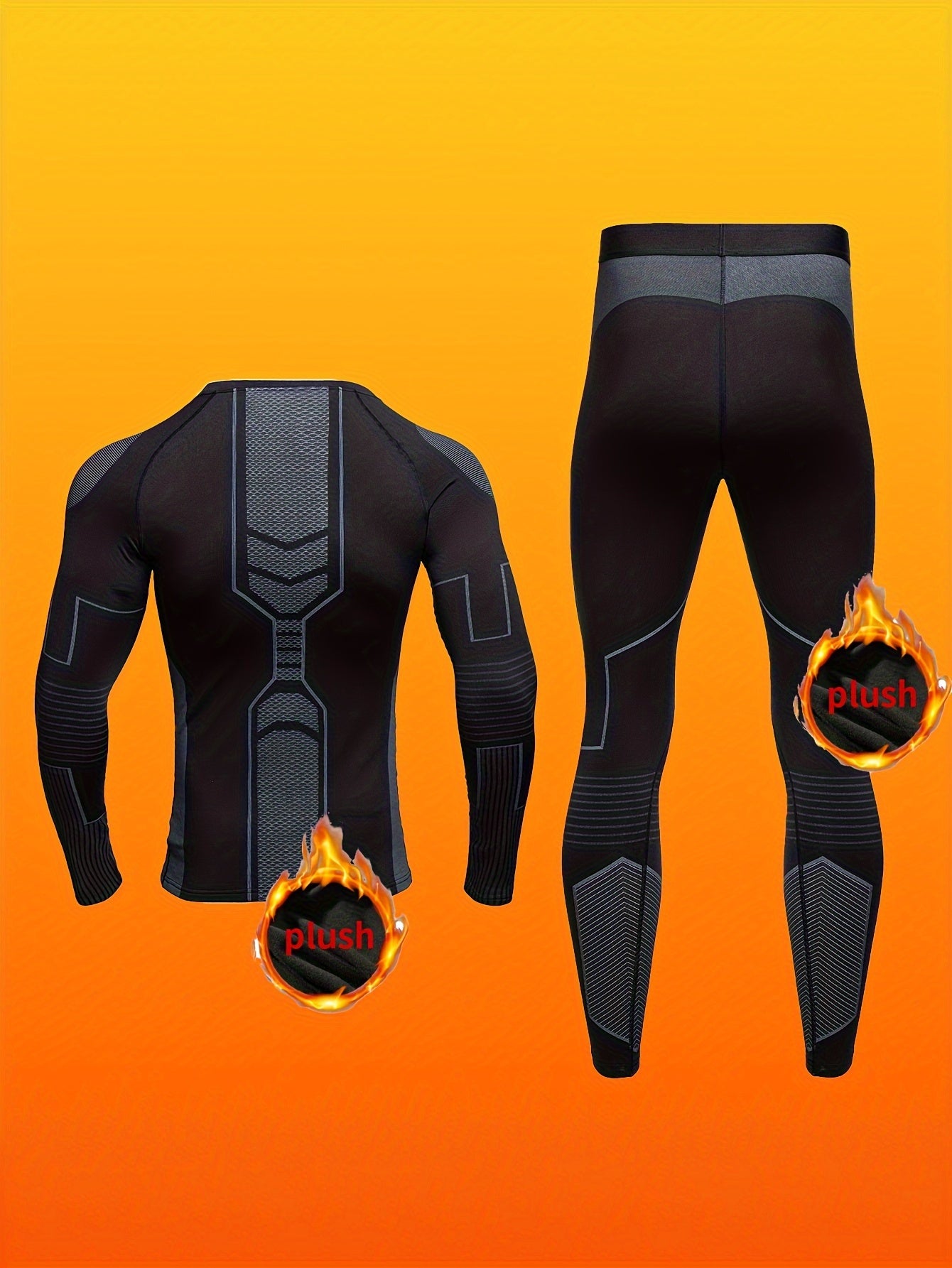 Men's Thermal Full Sleeve Underwear Set
