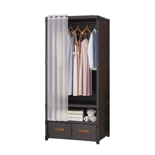 Foldable Drawers and Wardrobe Storage Cabinet - 2 Drawers