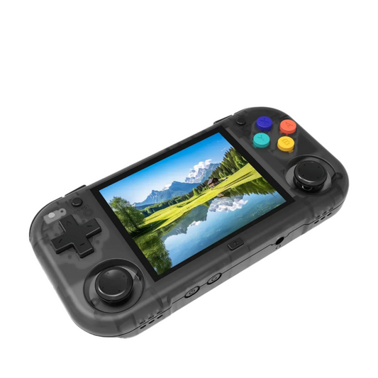 Handheld Retro Gaming Console with 2.8'' IPS Screen – Crystal Black