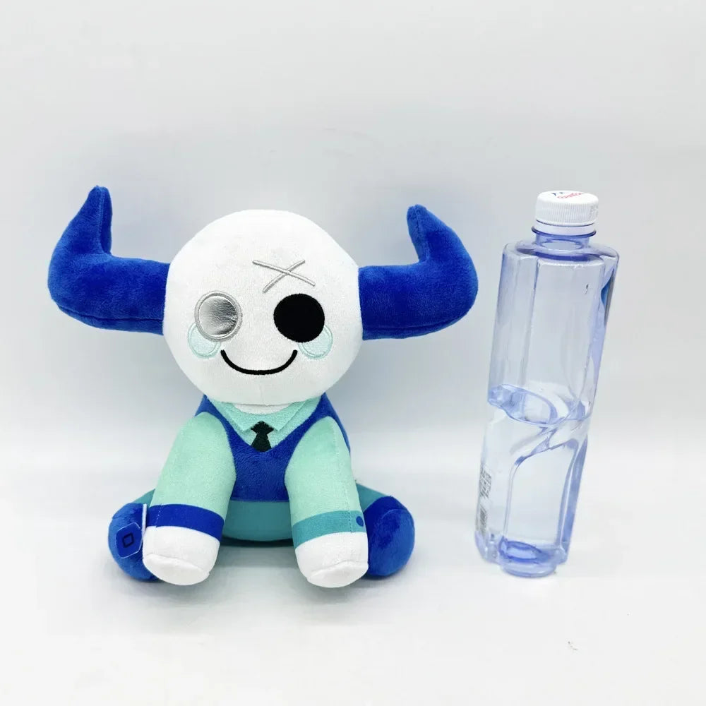 Anime Plush Phighting Blue Bull Toy