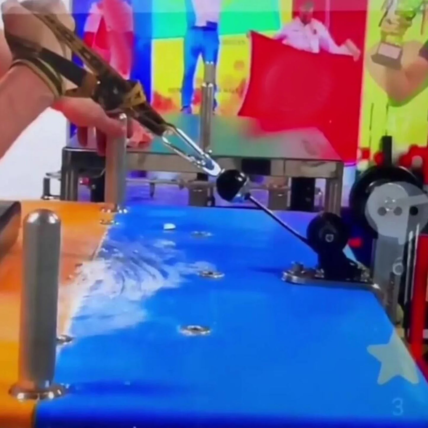 Arm Wrestling Training Table Pulley System