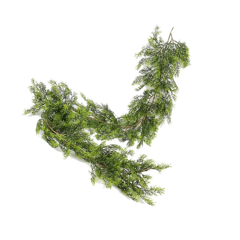 Pine Needle Christmas Garland Wreath Hanging Ornament