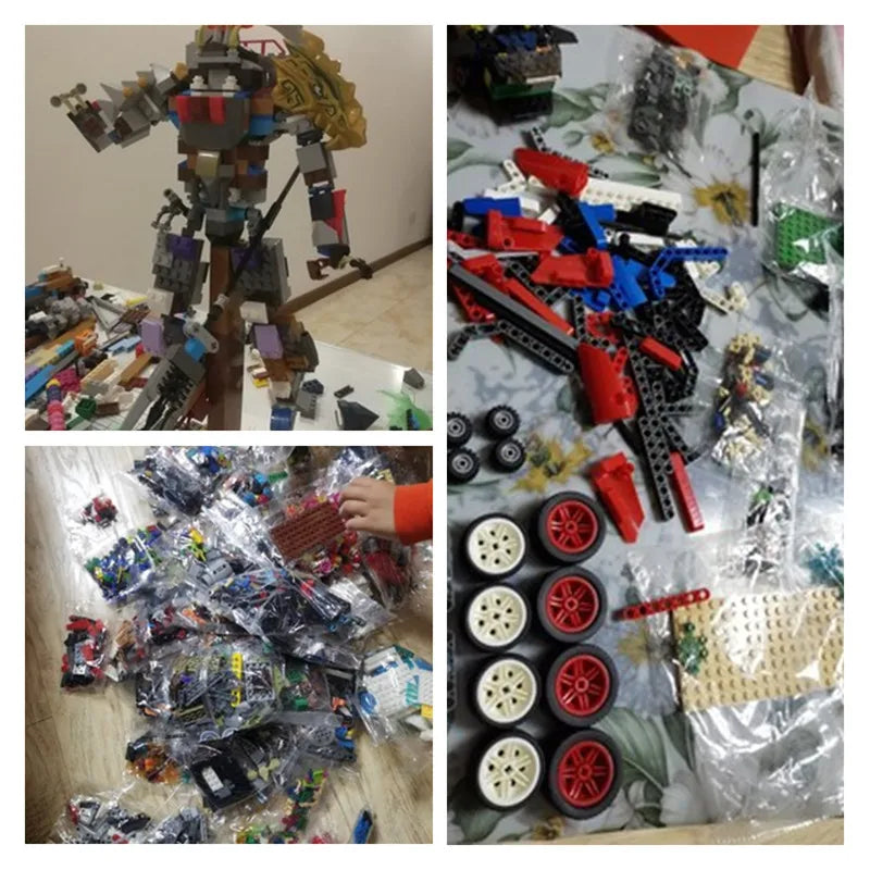 Creative DIY Building Blocks Bulk Model Bricks