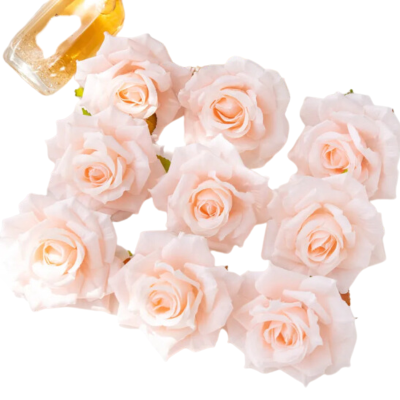100PC 10CM Artificial Garden Roses