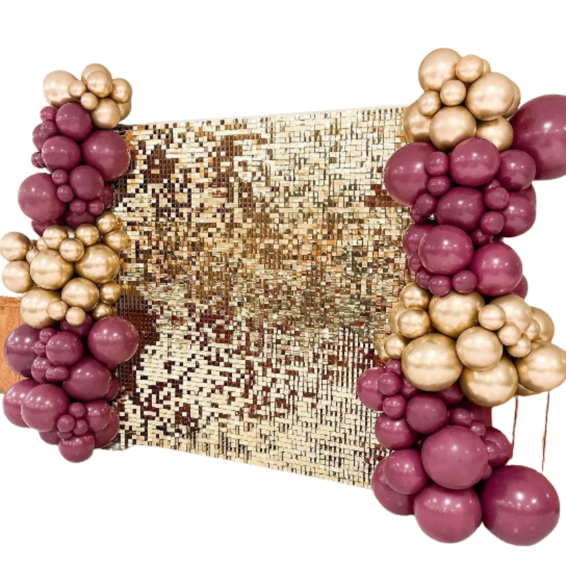 Light Gold Shimmer Wall Backdrop