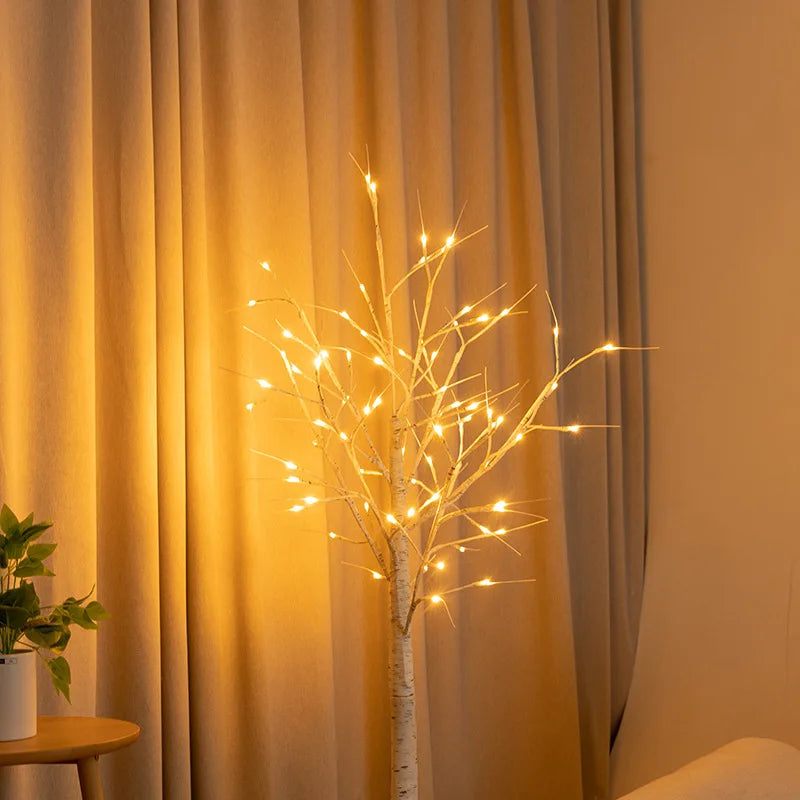 Birch Tree LED Light Decoration