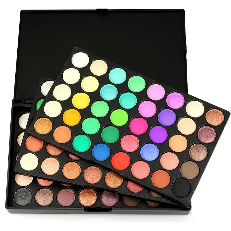 Glam with the POPFEEL Mini Eyeshadow Palette 3-in-1 Set. Create Stunning Eyes Professional Precision
