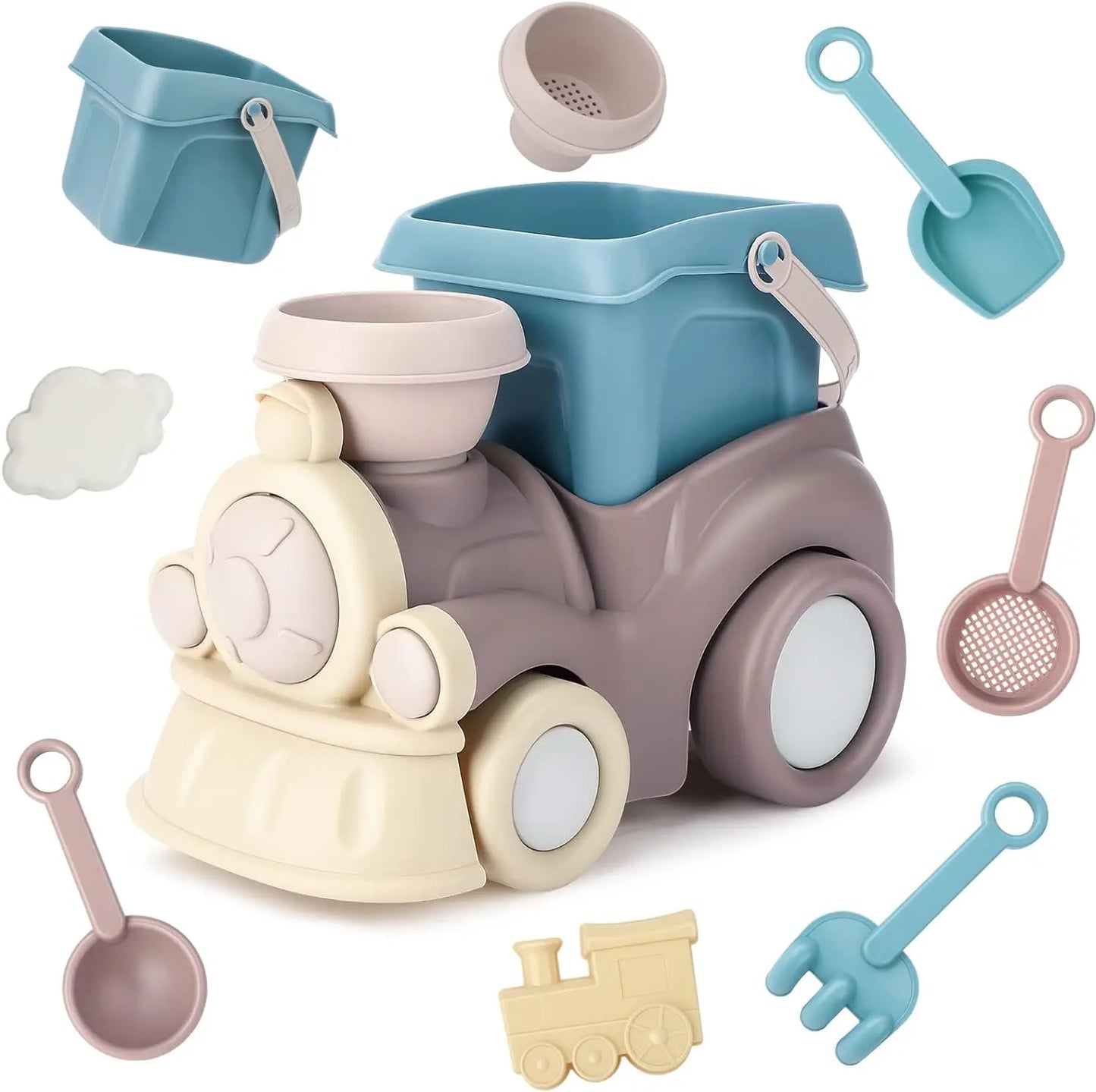 Children's Beach Truck and Princess Tea Set Toys