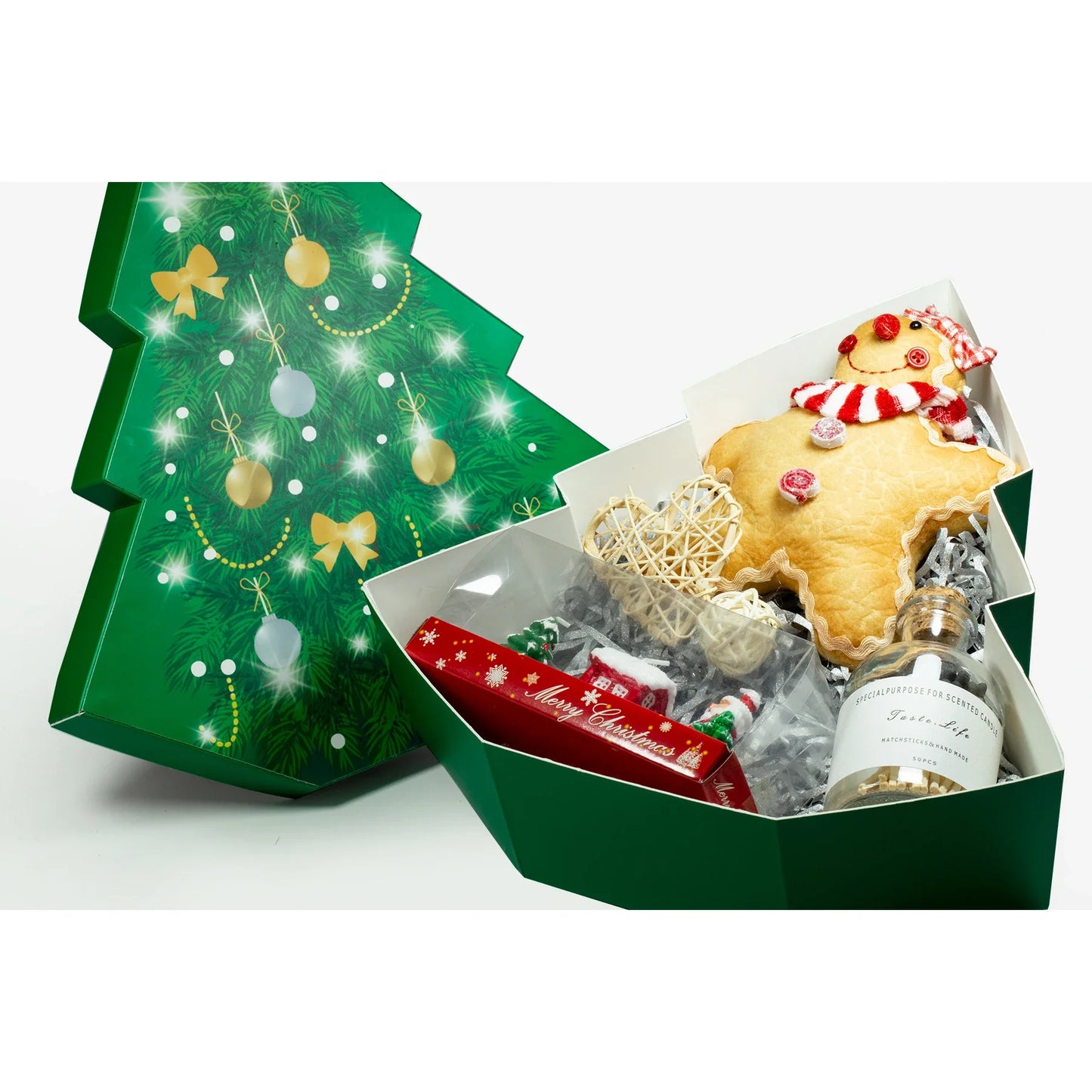 Christmas Luxury Gift Box for Apple Candies and Small Dolls