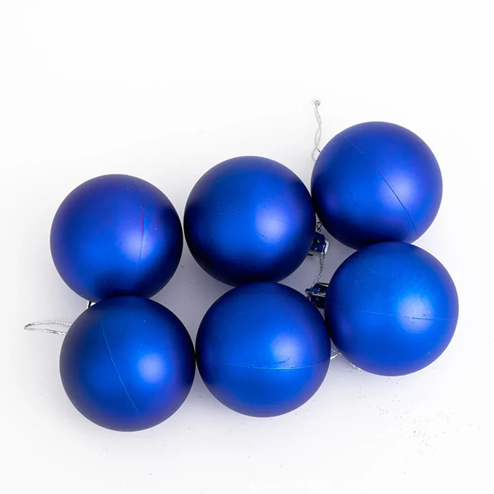 Christmas Tree Baubles - Blue (100-Piece Set)