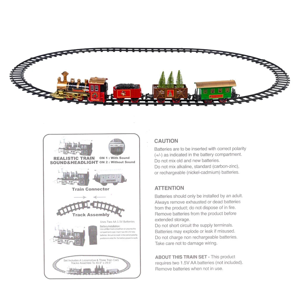 Christmas Village Train Set