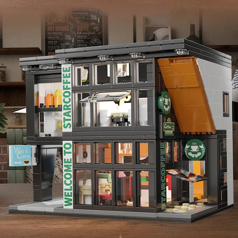 Star Coffee House Cafe Building Blocks Set (581Pcs)