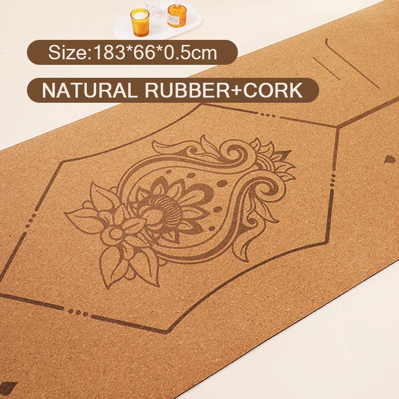 High Elastic Natural Rubber Yoga Mat