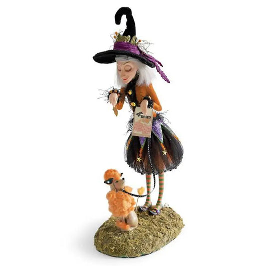Halloween Bewitching Witch Doll Figurine