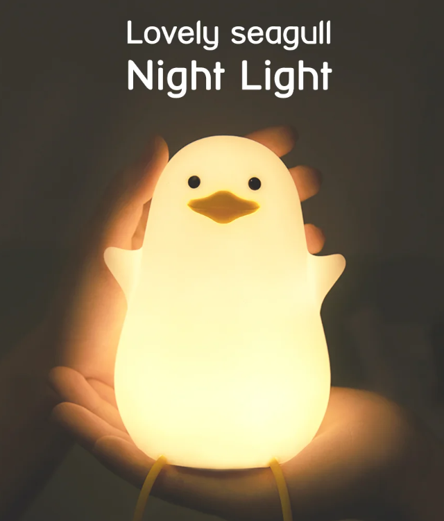 Seagull Silicone Night Lamp