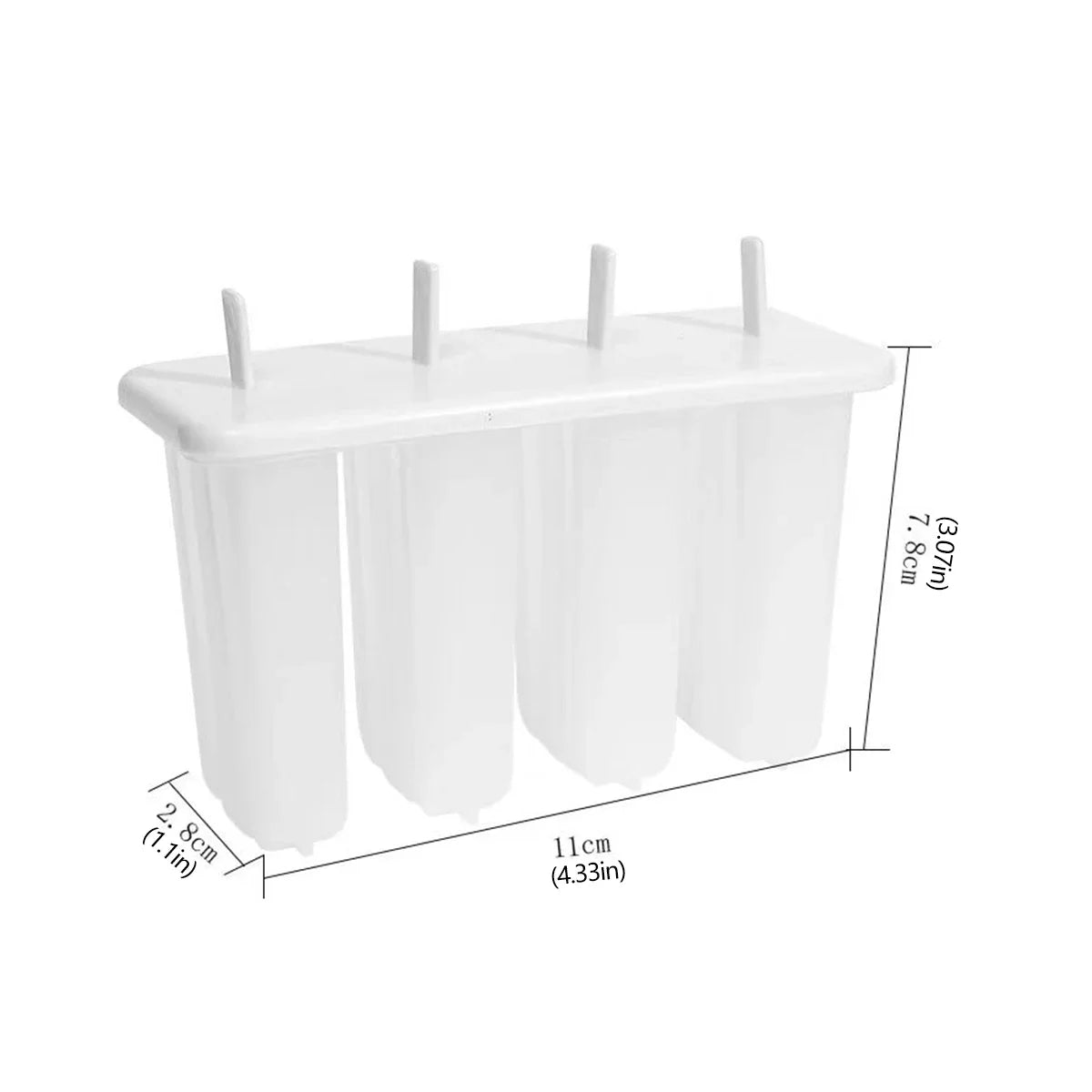 DIY Ice Pop Molds with Sticks