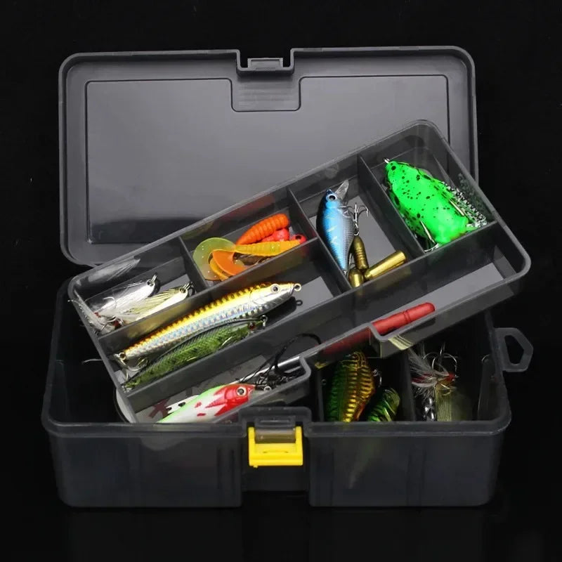 Double Layer Fishing Tackle Box