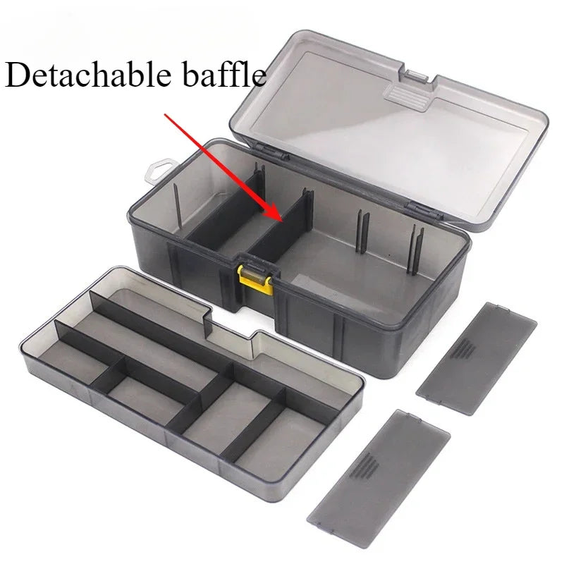 Double Layer Fishing Tackle Box