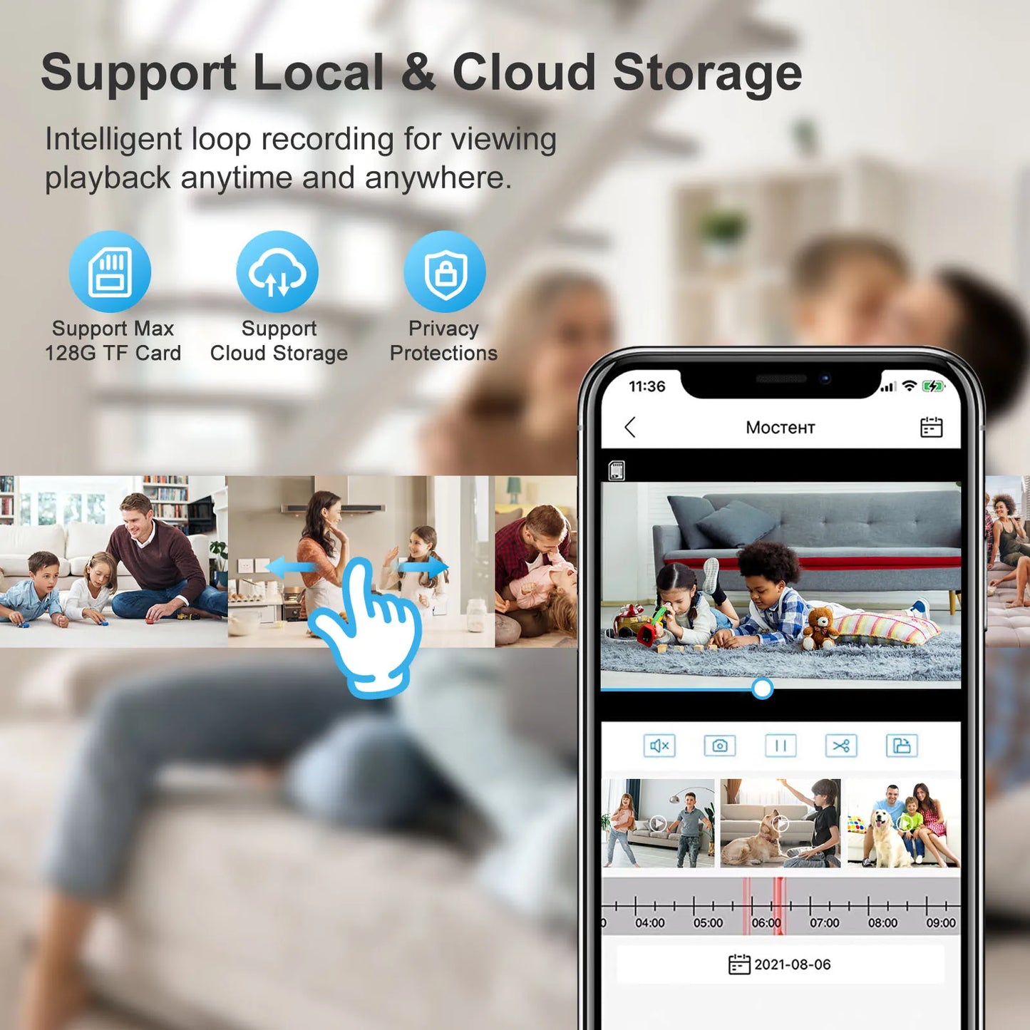 E27 Wifi Camera Bulb 3MP with Night Vision