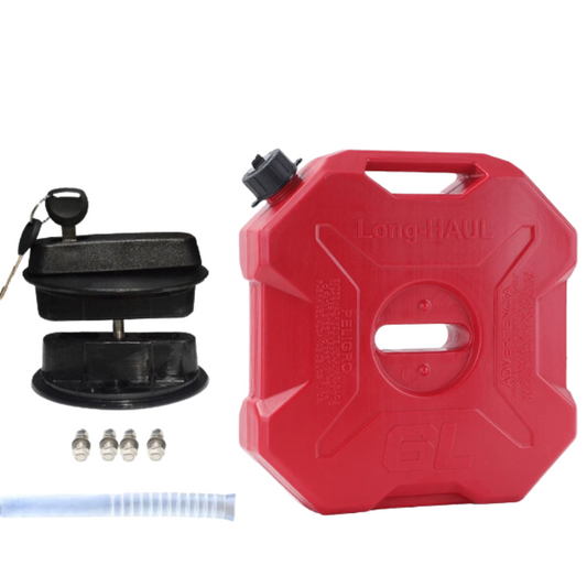 6L ATV UTV Motorcycle Spare Jerry Can