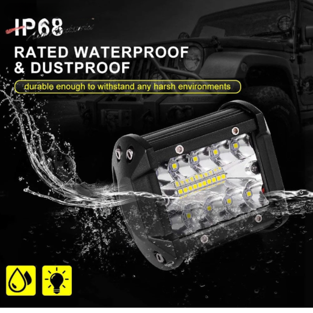 LED Work Light Bar Car 4X4 Spotlights Flood Combo LED Headlights