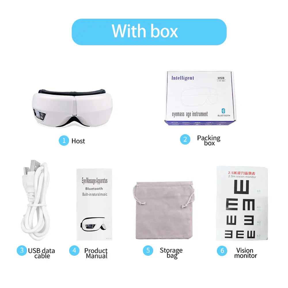 Foldable Eye Massager – Fatigue Relief & Relaxation