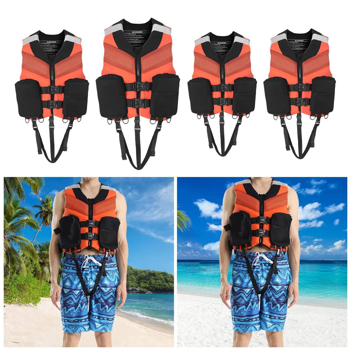 Fishing Life Jacket - Comfortable Vest