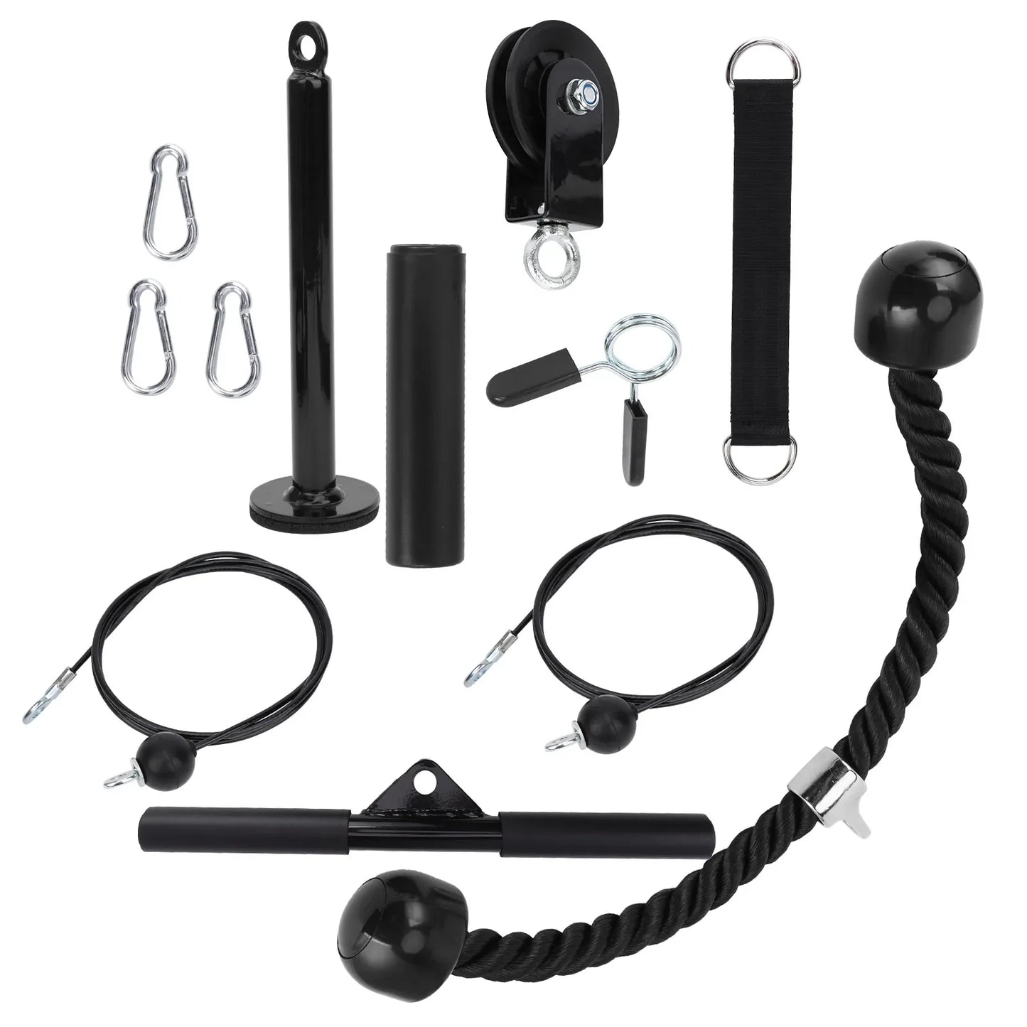 Fitness Pulley System for Home Gym Equipment