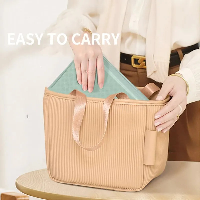 Foldable TPE Yoga Mat Non-Slip Travel Fitness Mat