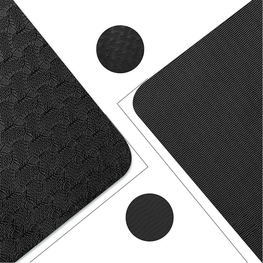 Foldable Non-Slip Travel Yoga Mat with Bag